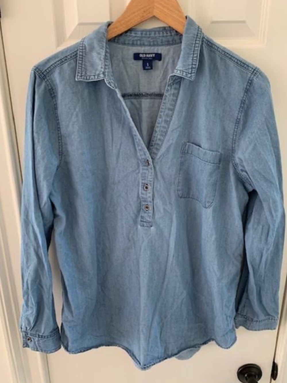 Old Navy Denim Top, size L